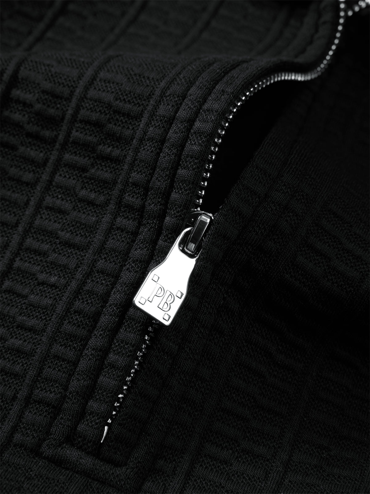 Men's Allover Jacquard Pullover Sweatshirt