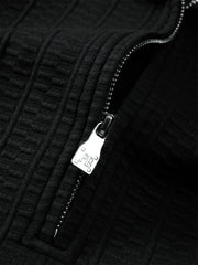 Men's Allover Jacquard Pullover Sweatshirt