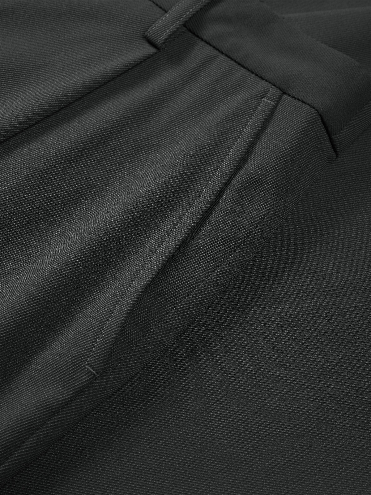 Men's Draped Wide-Leg Trousers