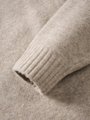 Men's Solid Raglan-Sleeve Sweater