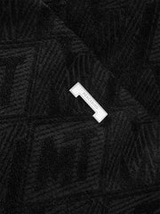 Men's Chenille Jacquard Puffer Jacket