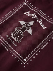 Men's Cotton Embroidered Graphic Sweatshirt