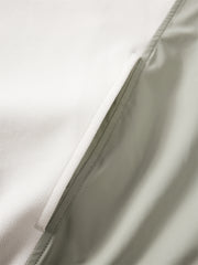 Men's Contrast Sweatshirt with Back Letter Print