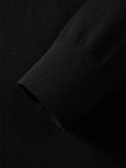 Men's Solid Slim-Fit Knit Sweater