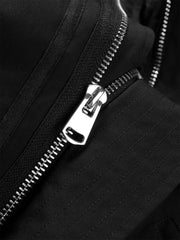 Men's Barn-Style Padded Jacket with Faux Fur Collar