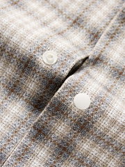 Men's Relaxed Plaid Long-Sleeve Shirt