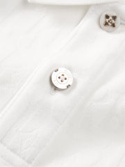 Men's 3D Jacquard Polo Shirt