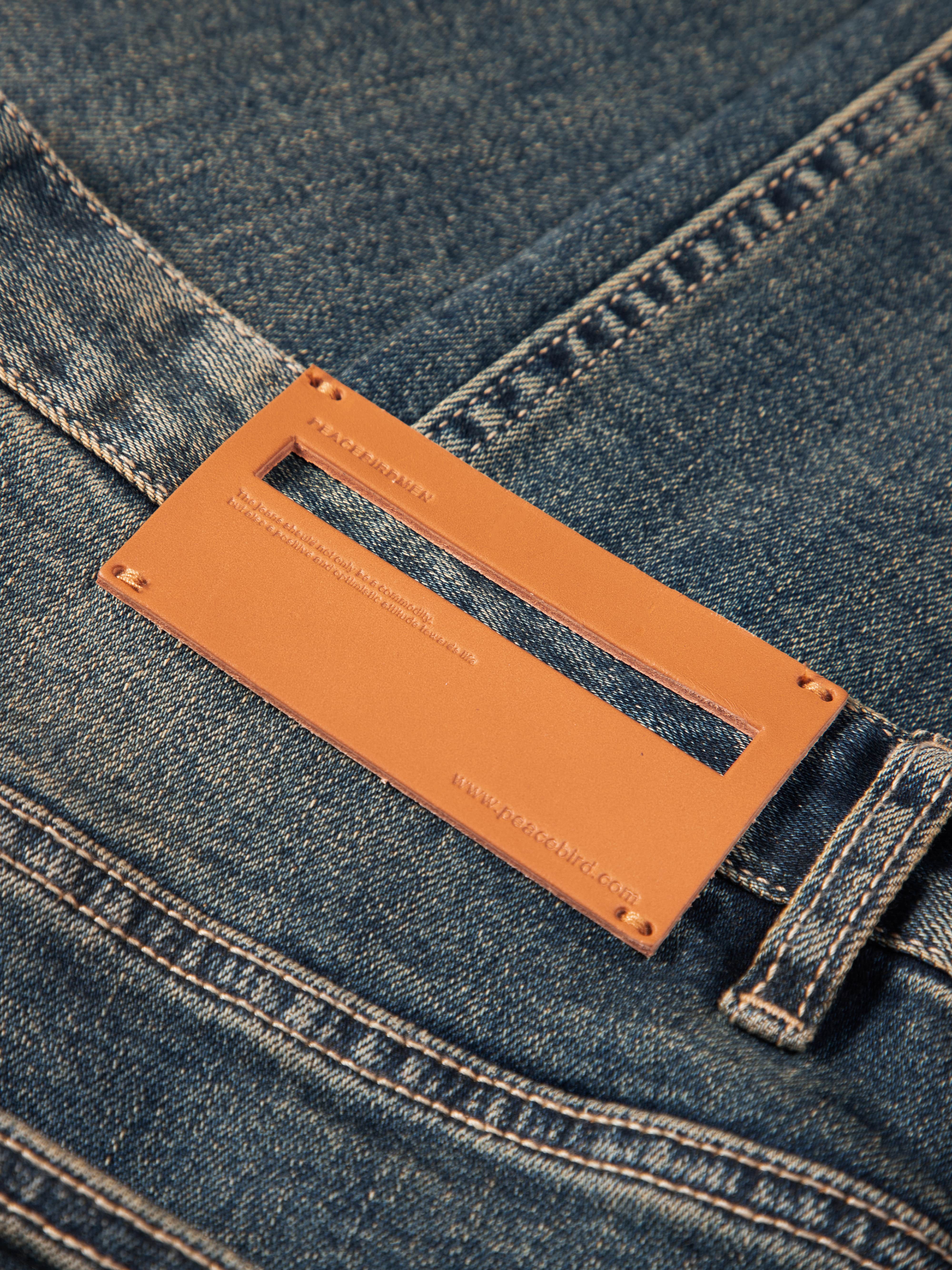 Men's Ombre Washed Straight Jeans