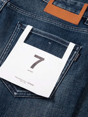Men's Thermal Washed Tapered Jeans