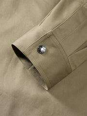 Men's Solid Oversized Shirt