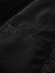 Men's Utility Jacquard Textured Hooded Jacket