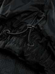 Men's Allover Tonal Jacquard Hooded Down Jacket