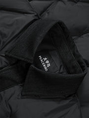 Men's Goose Down Denim-Panel Shirt Jacket