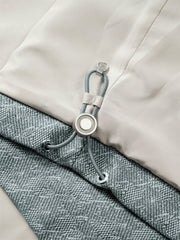 Men's Houndstooth Jacquard Denim Jacket