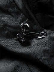 Men's Tonal Jacquard Hooded Jacket