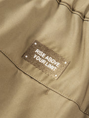 Men's Khaki Modal Wide-Leg Pants
