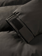 Men's Brown Short Puffer Jacket