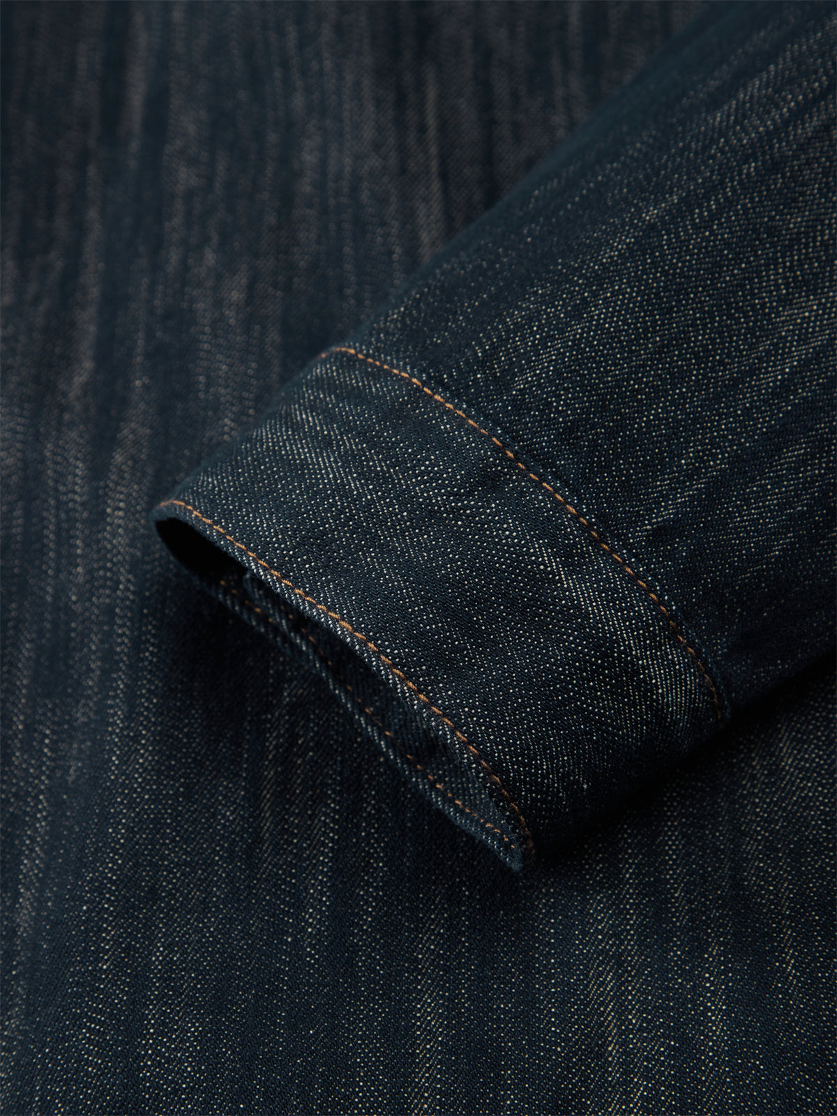 Men's Vintage Textured Boxy Denim Jacket
