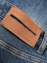 Men's Warm Washed Slim Jeans