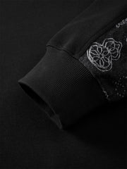 Men's Panel-Patchwork Sweatshirt