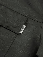 Men's Subtle Patterned Textured Jacquard Shirt
