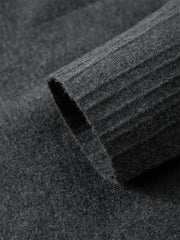 Men's Textured Solid Pullover Sweater