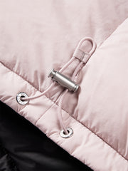 Men's Reversible Down Jacket with Detachable Sleeves