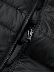 Men's Dual-Fabric Quilted Puffer Jacket