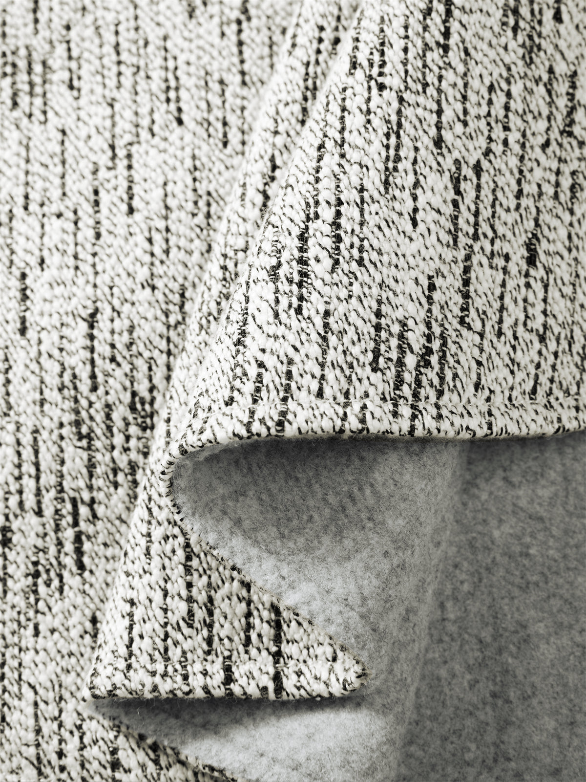 Men's Fleece-Lined Textured Tweed Shirt