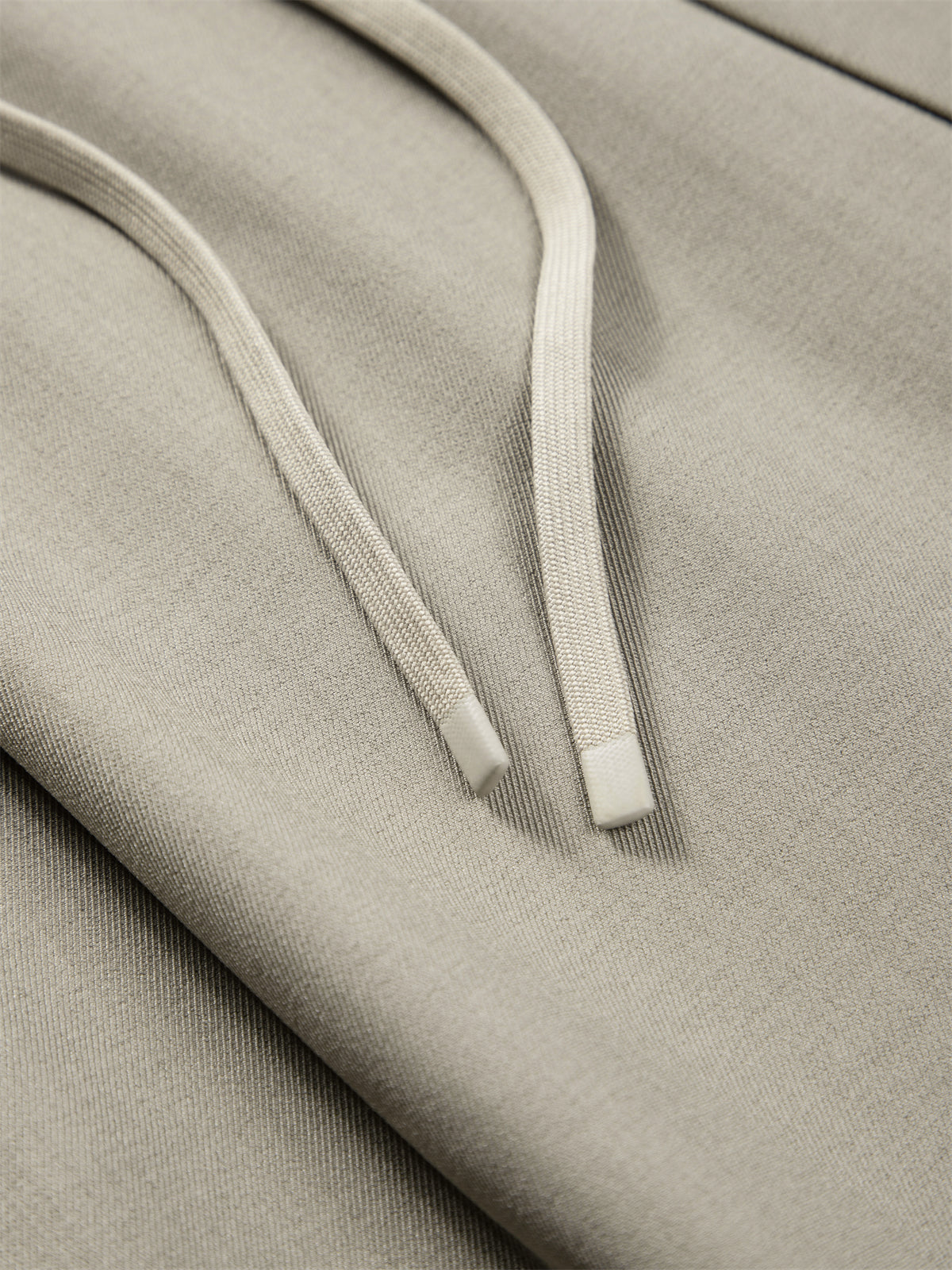 Men's Solid Elastic-Waist Straight-Leg Pants
