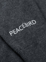Men's Wool-Blend Jacquard Sweater