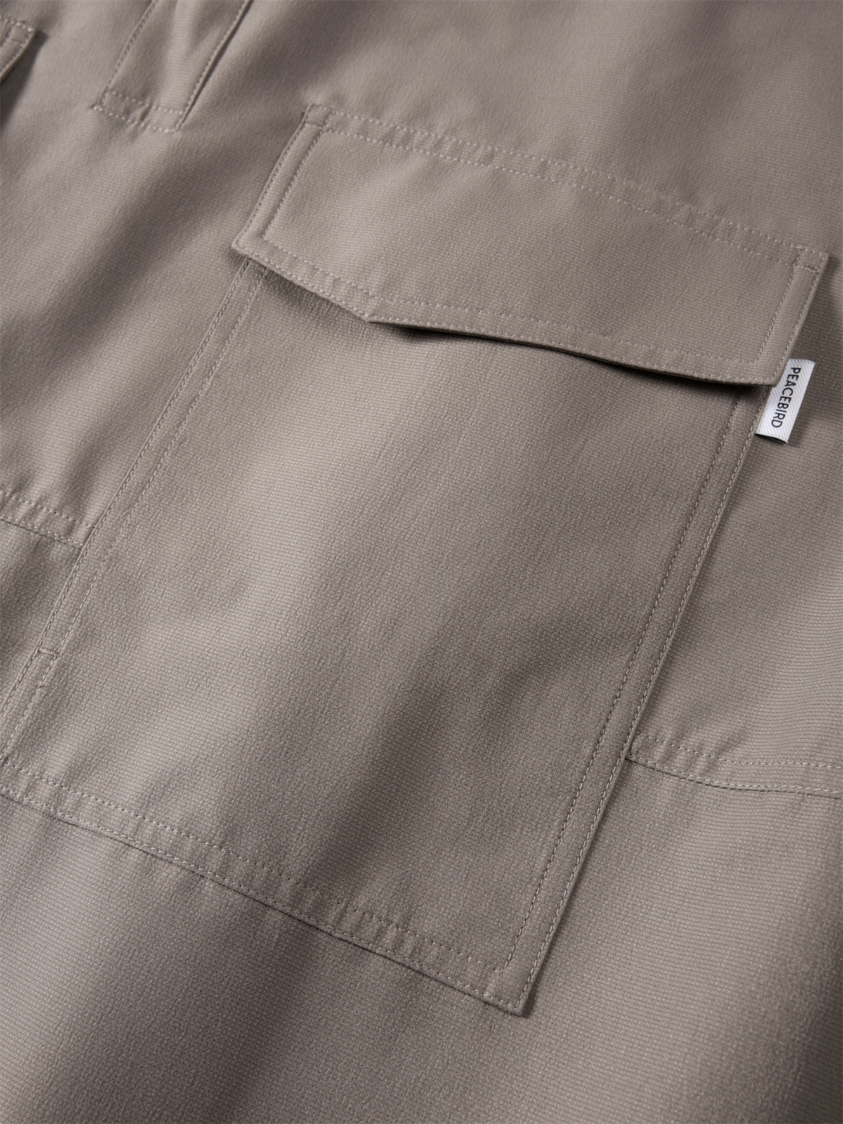 Men's Utility Polo Shirt with Patch Pockets