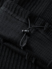 Men's Textured Jacquard Straight-Leg Sweatpants