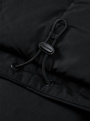 Men's Black Utility Outdoor Parka Down Jacket