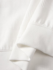 Men's Contrast Embroidered Jacquard Sweatshirt