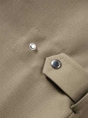 Men's Long Oversized Wool Trench Coat