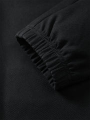 Men's Solid Tapered Jogger Pants