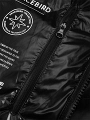 Men's Glossy Hooded Goose Down Jacket