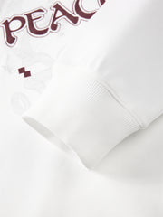 Men's Graphic Embroidered Hooded Sweatshirt