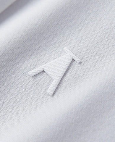 Peacebird Men *US Final Sale* Men's Plain Gray Polo Shirts