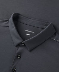 Men's Plain Gray Polo Shirt