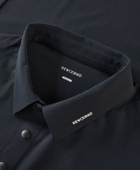 Men's Plain Black Polo Shirt