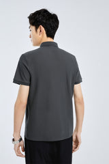 Men's Graphic Embroidered Polo Shirt