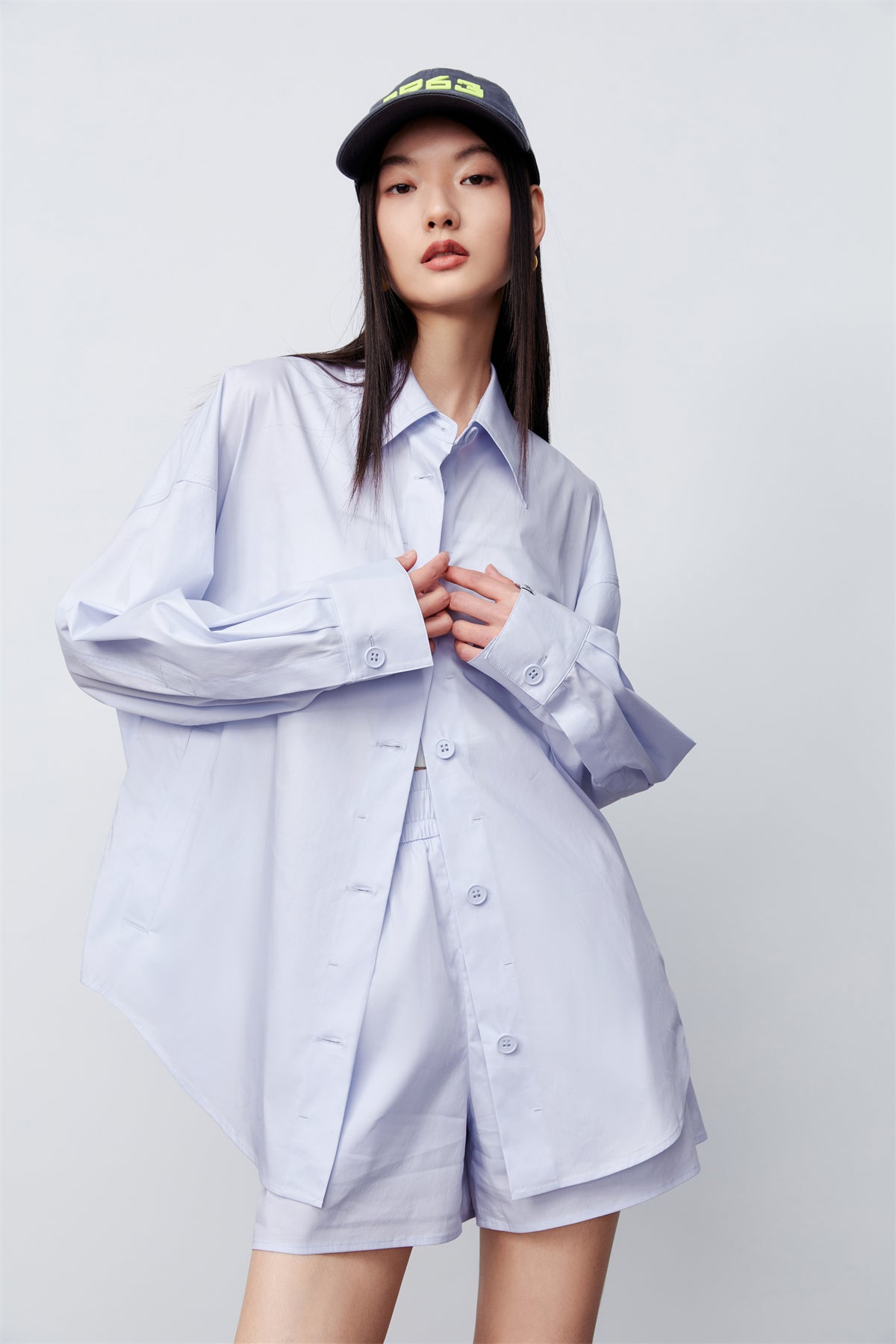 Women's Loose-Fit Shirt Jacket