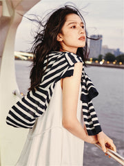 Women's Sleeveless Vacation Dress with Back Cutout