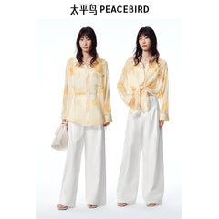 Women's Lightweight Floral Print Shirt