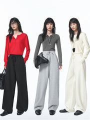 Women's Banana-Leg Knit Pants