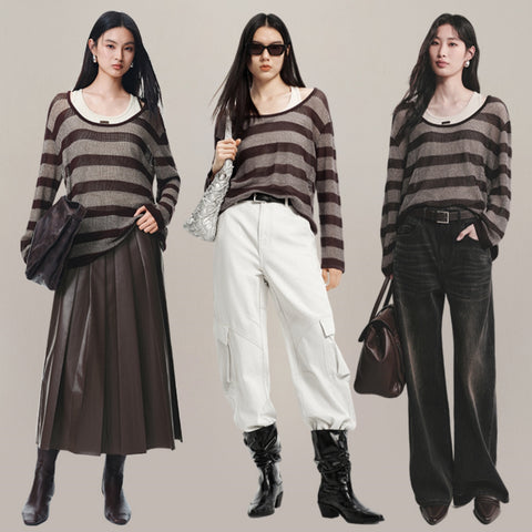 Peacebird Women *US Final Sale* Women's Lyocell Knit Cover-Up Two-Piece Set
