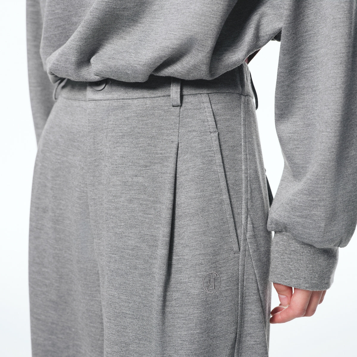 Women's Fitted Waist Sweatshirt and Sweatpants Set