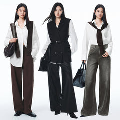 Women's Cupro Shirt with Detachable Cape